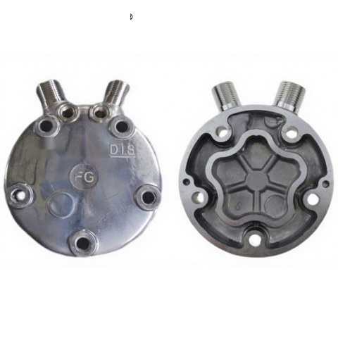 AC.107.058 Auto AC Compressor Front Head Panafrio Number 028196 10PA15 17C Car Compressor 