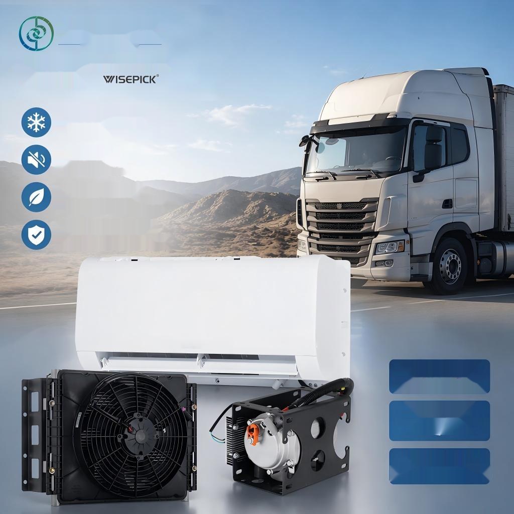 Auto Climate Control AC Unit With Scroll Compressor RV Air Conditioner AC.161.139 DC 48V 2