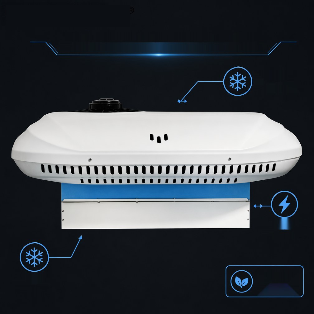 12V 24V 48V 60V 72V 220V Roof Top-Mounted Refrigerated Tricycle Refrigeration Unit AC.133.