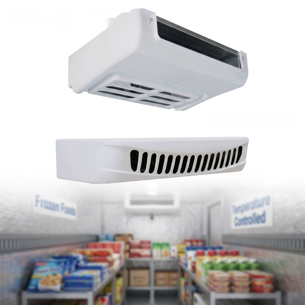24V Front-Mounted Integrated Electric Tricycle Refrigeration Unit AC.133.245 1~3m³ 1400W 9