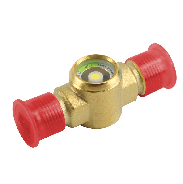 ACTECmax AC.212 Brass Cooper Sight Glass Refrigeration Unit Spare Part Danfoss 014-0181/01