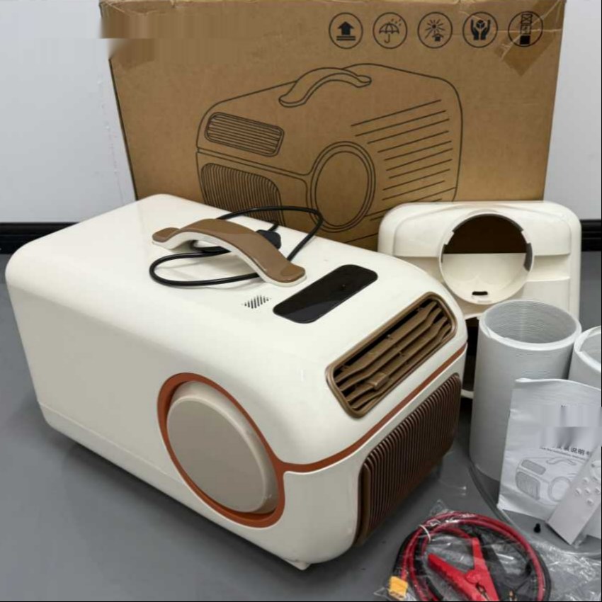 8-10m² 4500BTU Single Cooling Mobile Outdoor Air Conditioner 110V 220V 12V 24V Portable Te