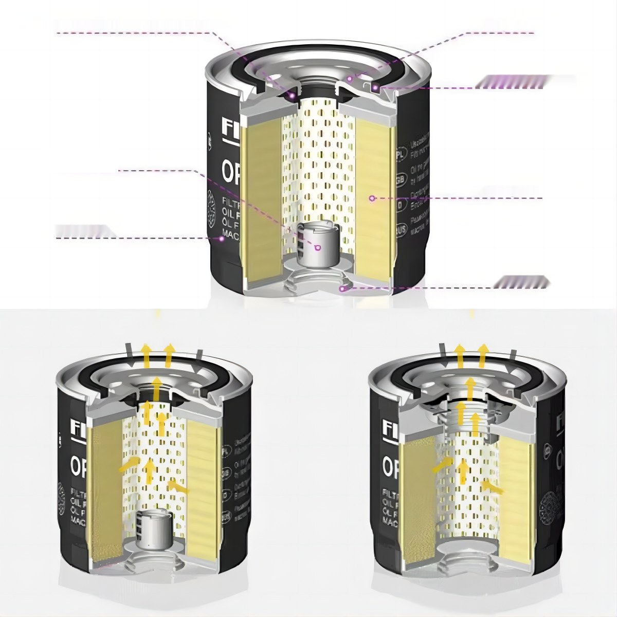 Oil Filter OEM 04152-03006 90915-03006 90915-30002 AC.418.028 Auto AC Parts Car Air Filter