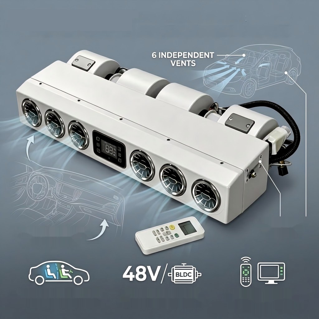 AC.116.102 New Single Cool 12V LHD BEU-440-100 Mechanical Thermo Universal Vehicle Air Con