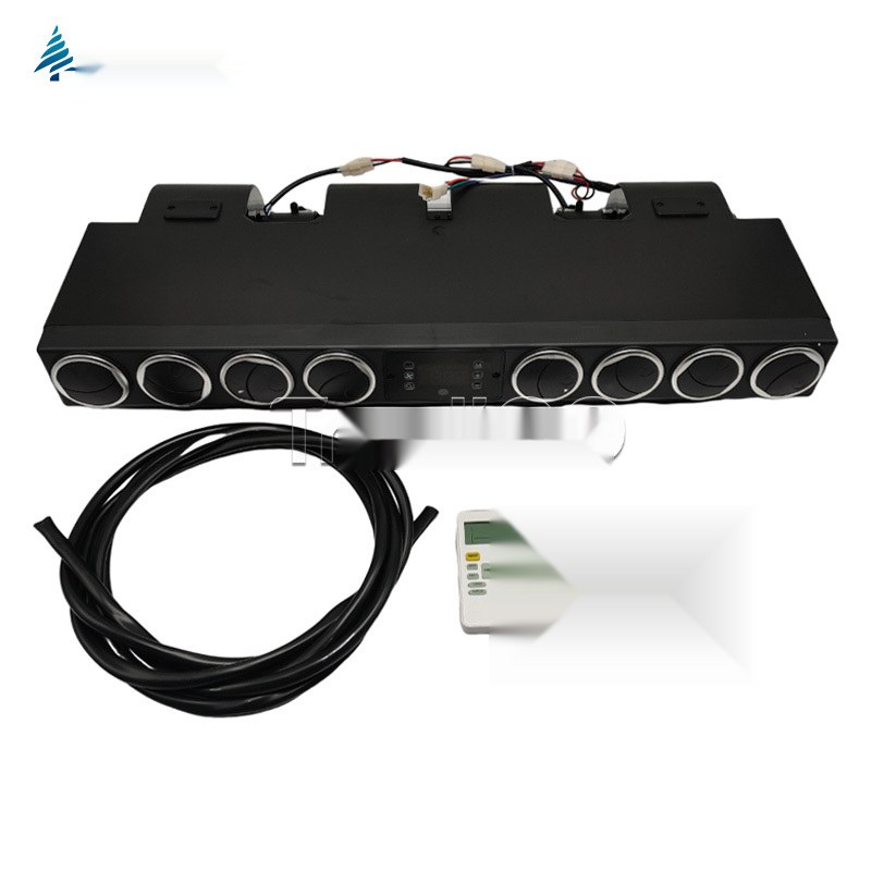 Under-Dash Universal 12V 24V Car AC Kit 2800W Belt-Driven Compressor With BEU-404-000 Evap