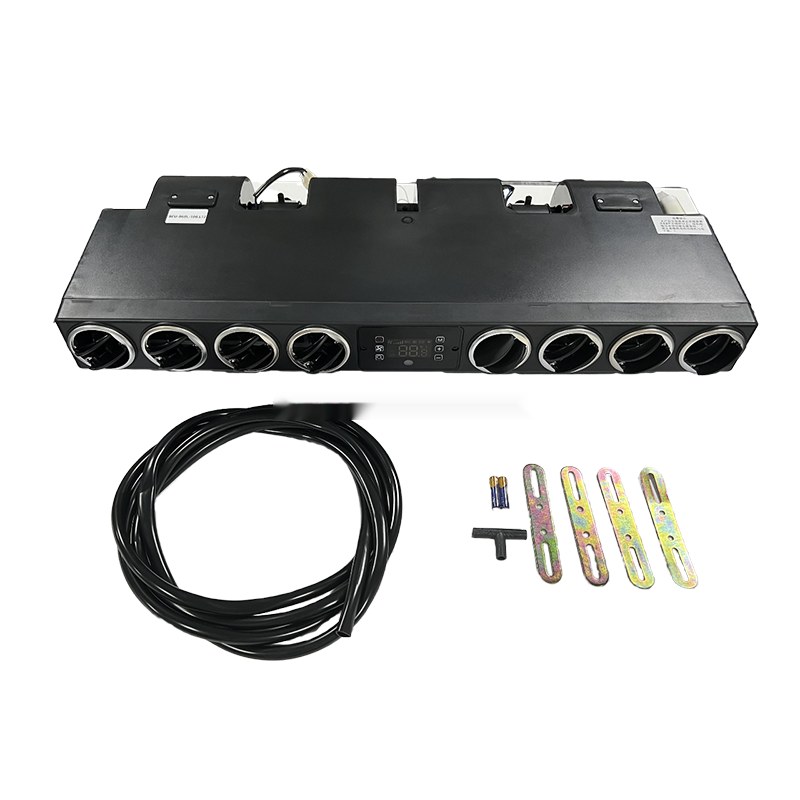 Universal 12V 24V Truck AC Kit 2800W Belt-Driven Compressor With BEU-404-100 3-Speed Evapo