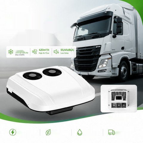 Split Truck Parking Air Conditioner DC 24V